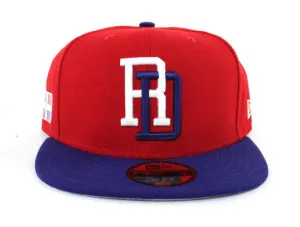 2017 World Baseball Classic Dominican Republic WBC New Era 59Fifty Fitted Hats (TEAM COLORS)