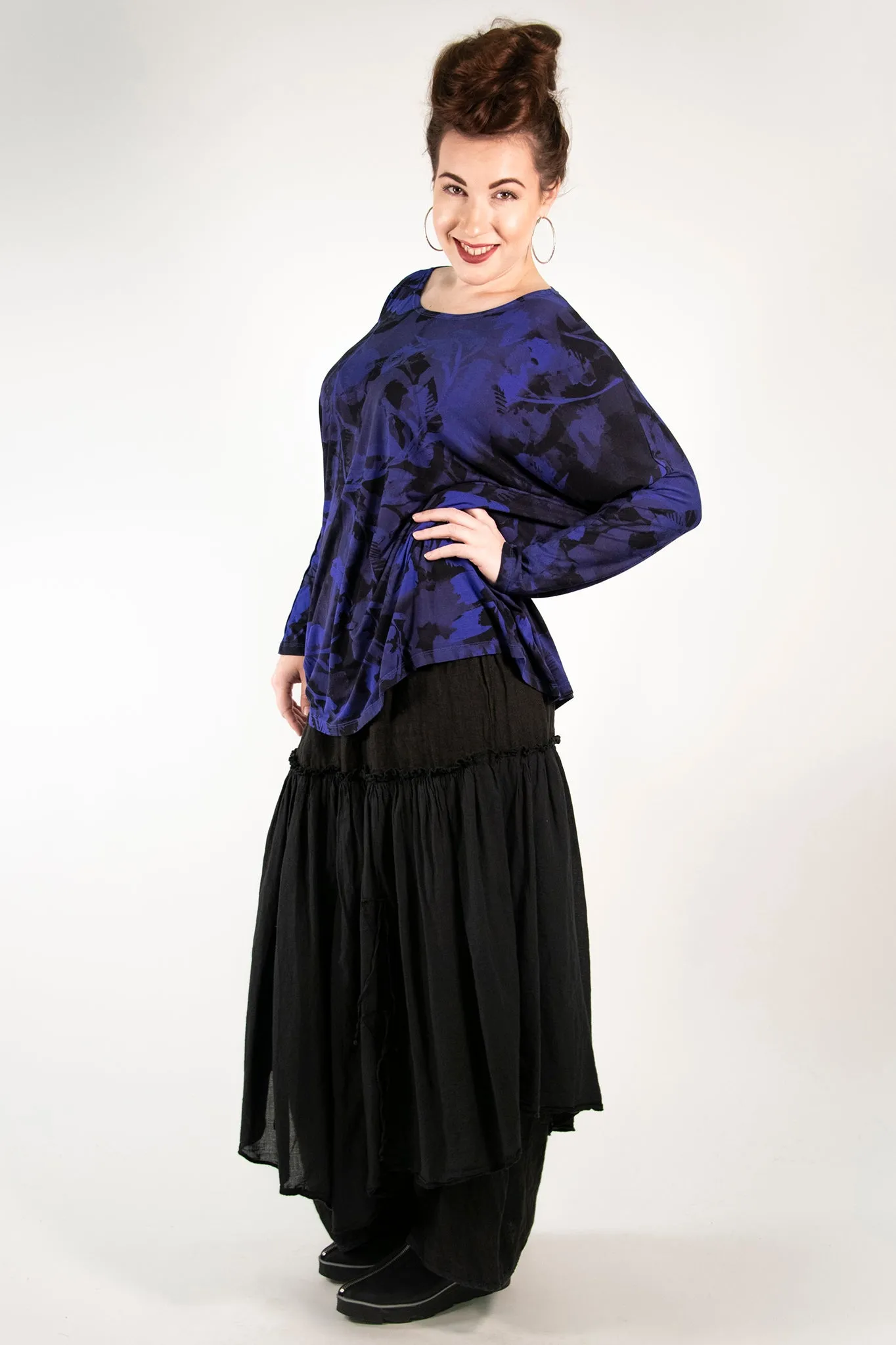 2218 Mariposa Square Top Blue Spectrum Overdye