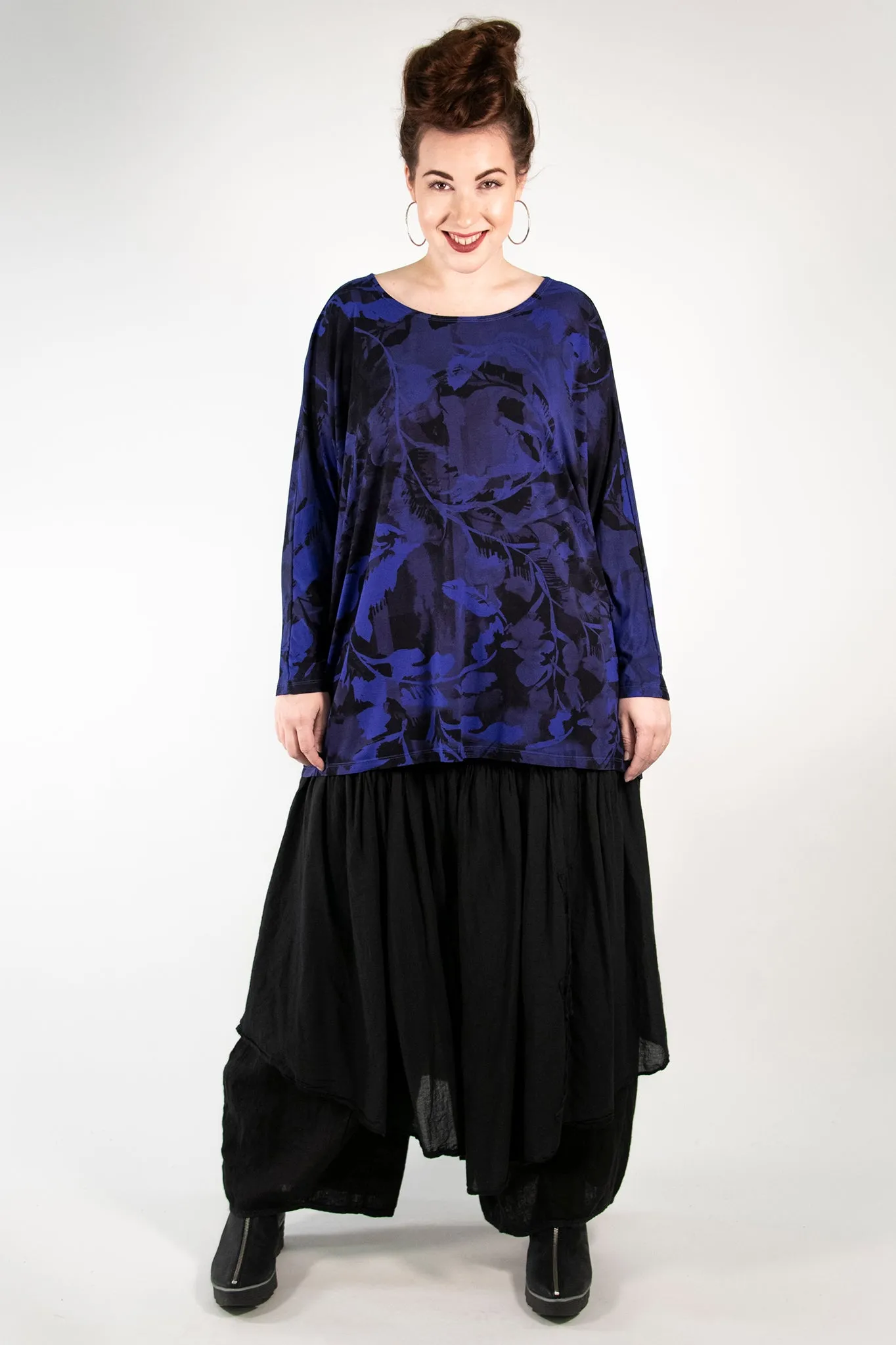 2218 Mariposa Square Top Blue Spectrum Overdye