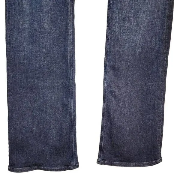 7 For All Mankind Women Jeans, Flynt Dark Wash Bootcut Jeans, Sz 31