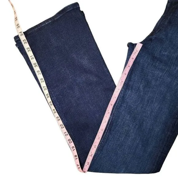 7 For All Mankind Women Jeans, Flynt Dark Wash Bootcut Jeans, Sz 31