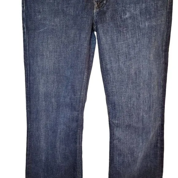 7 For All Mankind Women Jeans, Flynt Dark Wash Bootcut Jeans, Sz 31