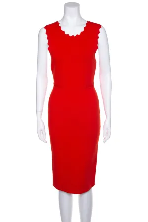 ALC Red Fitted Dress SZ S