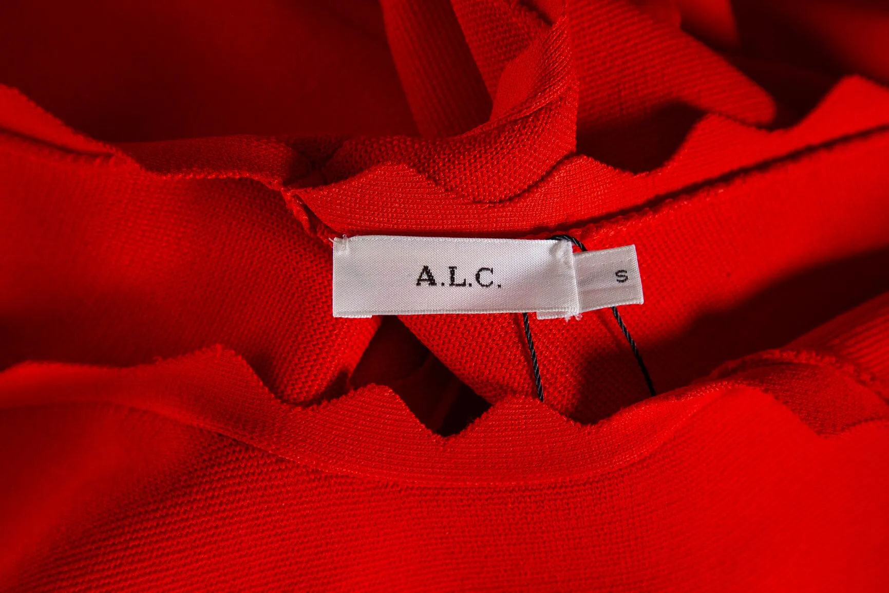 ALC Red Fitted Dress SZ S