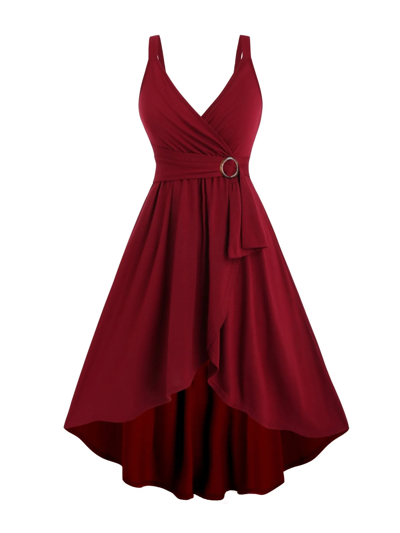 Ambar® | Chic Backless Wrap Dress