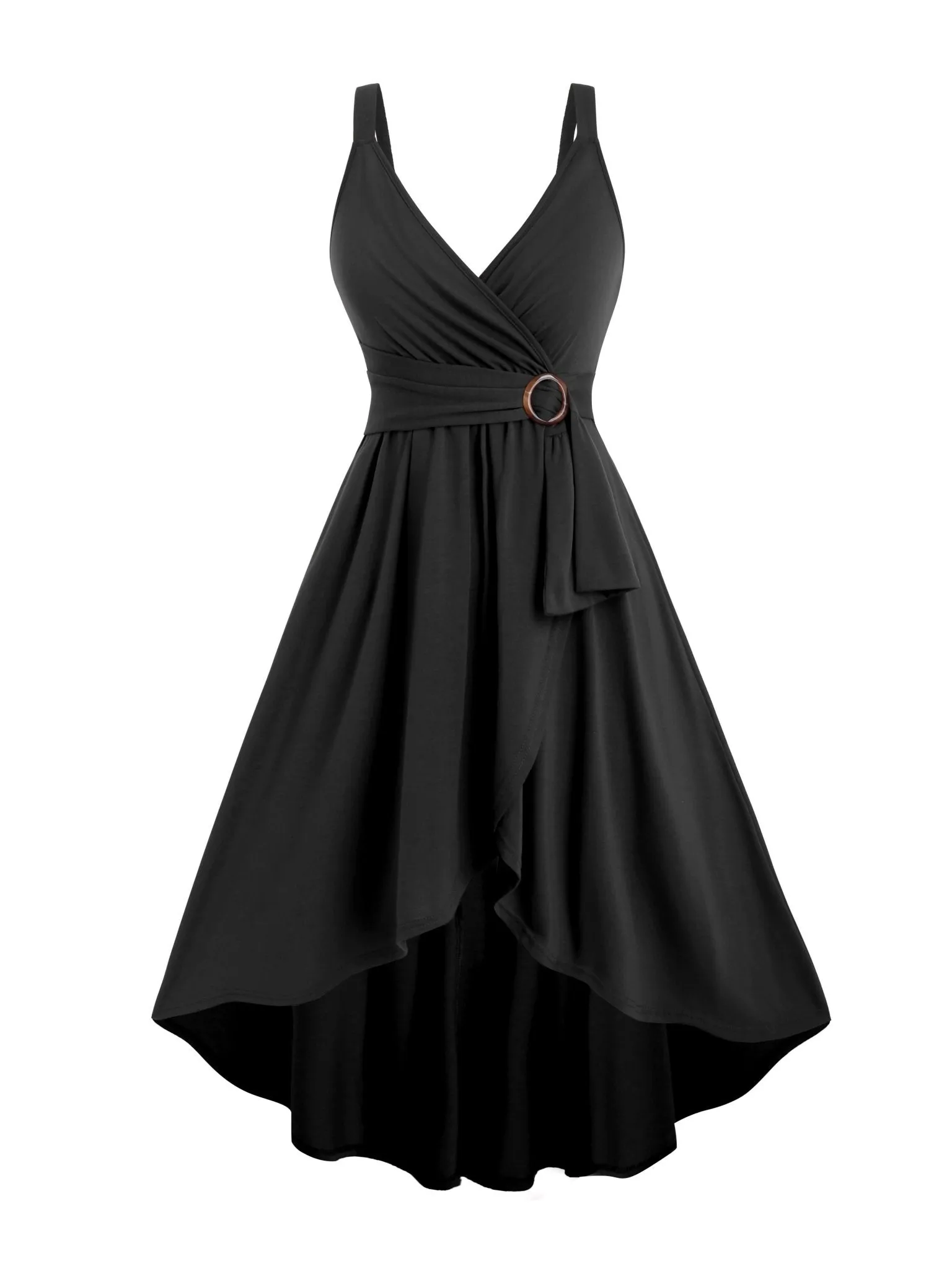 Ambar® | Chic Backless Wrap Dress