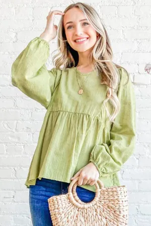 And The Why Textured V Neck Blouse Top