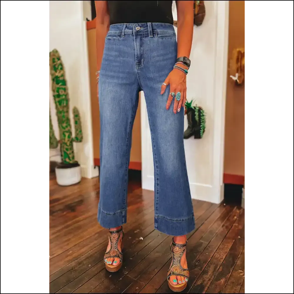Ashleigh's High Waist Crop Jeans: so Comfy, You'll Actually Wear Pants ! 👖 Needful Things