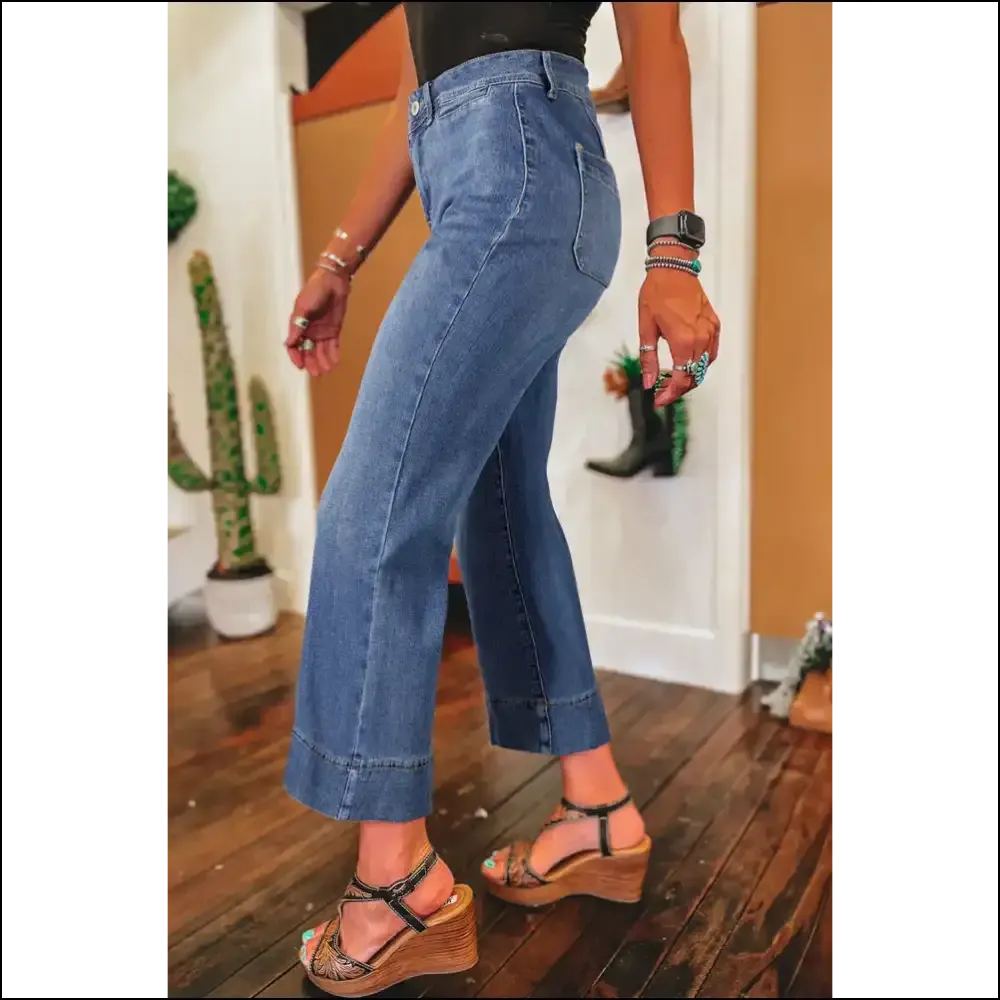 Ashleigh's High Waist Crop Jeans: so Comfy, You'll Actually Wear Pants ! 👖 Needful Things