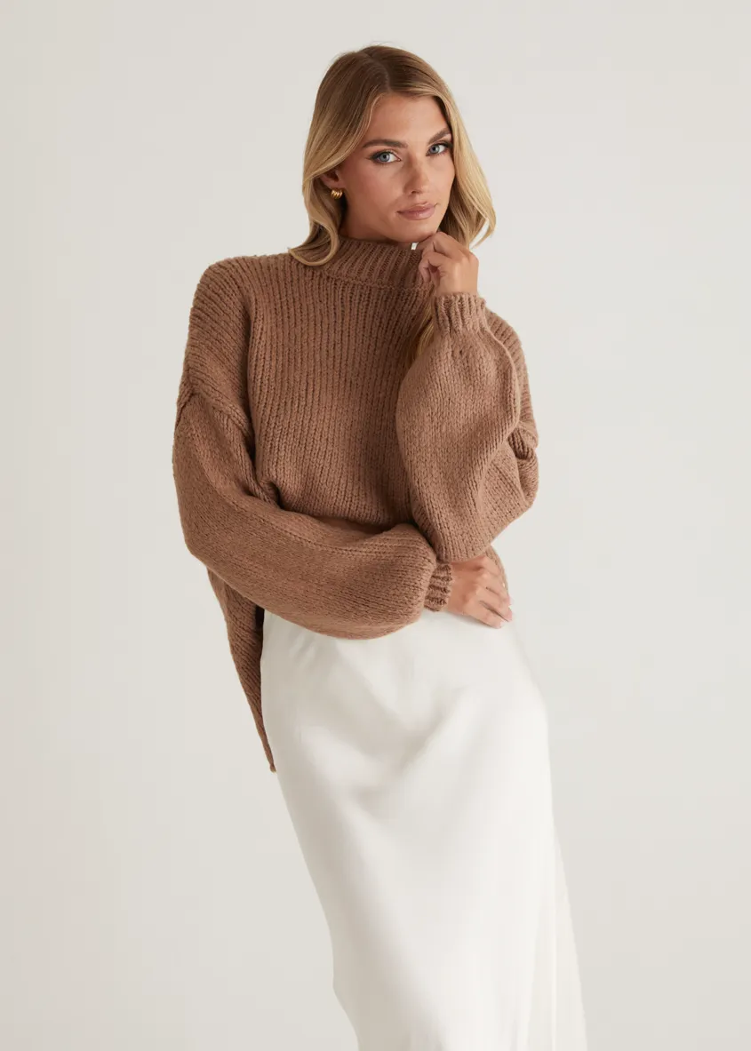 Audrey Sweater - Mocha