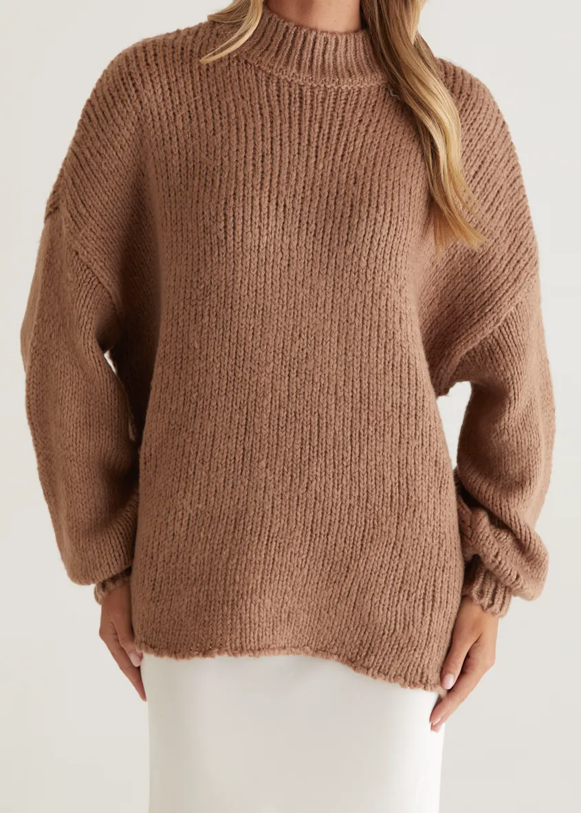 Audrey Sweater - Mocha