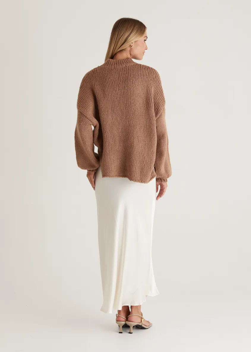 Audrey Sweater - Mocha
