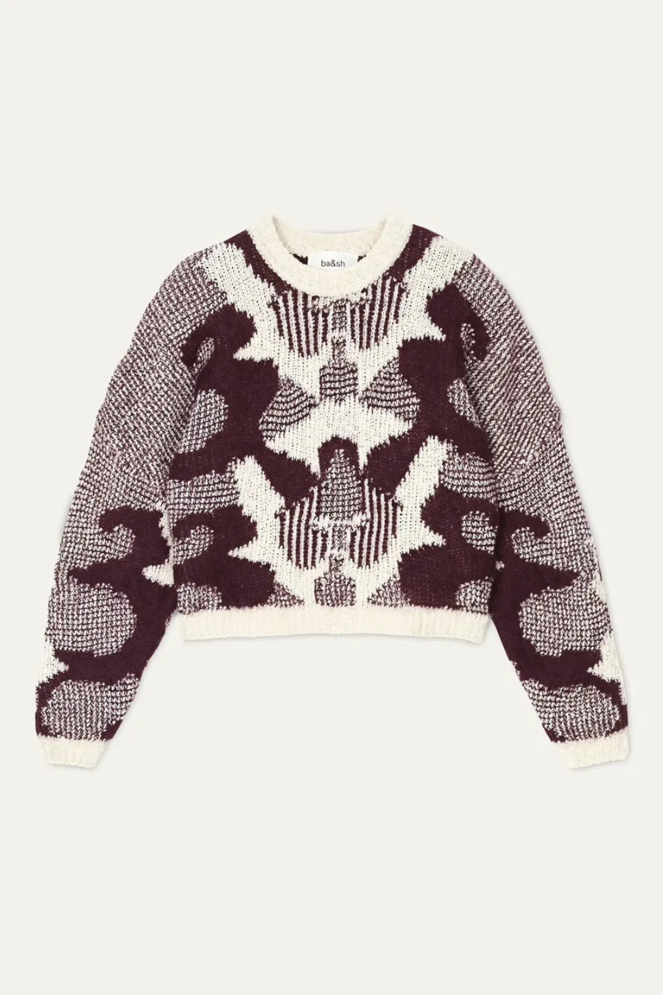 Ba&sh Rora Sweater in Bordeaux