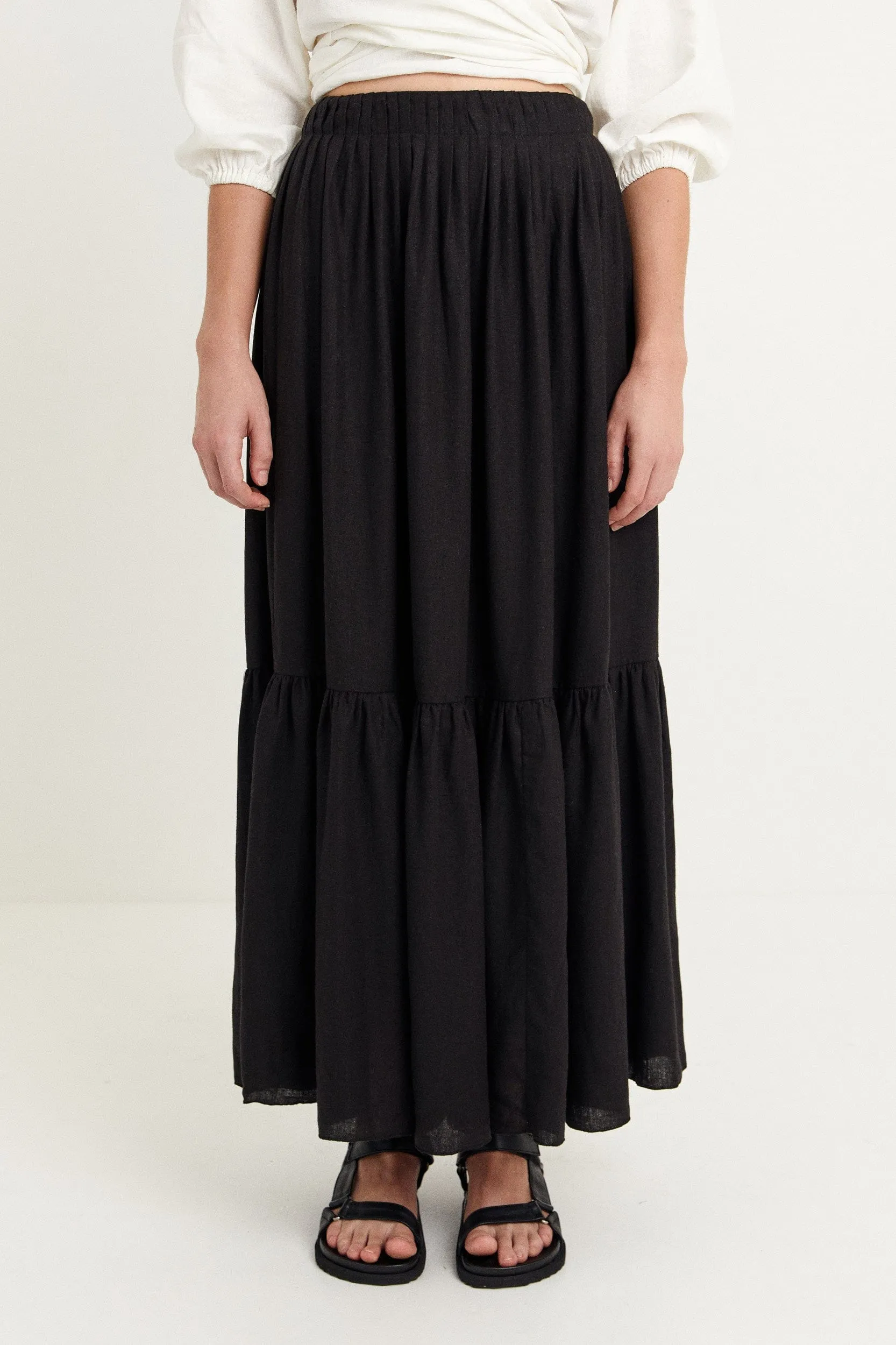 BAE | BOTEH SKIRT - BLACK