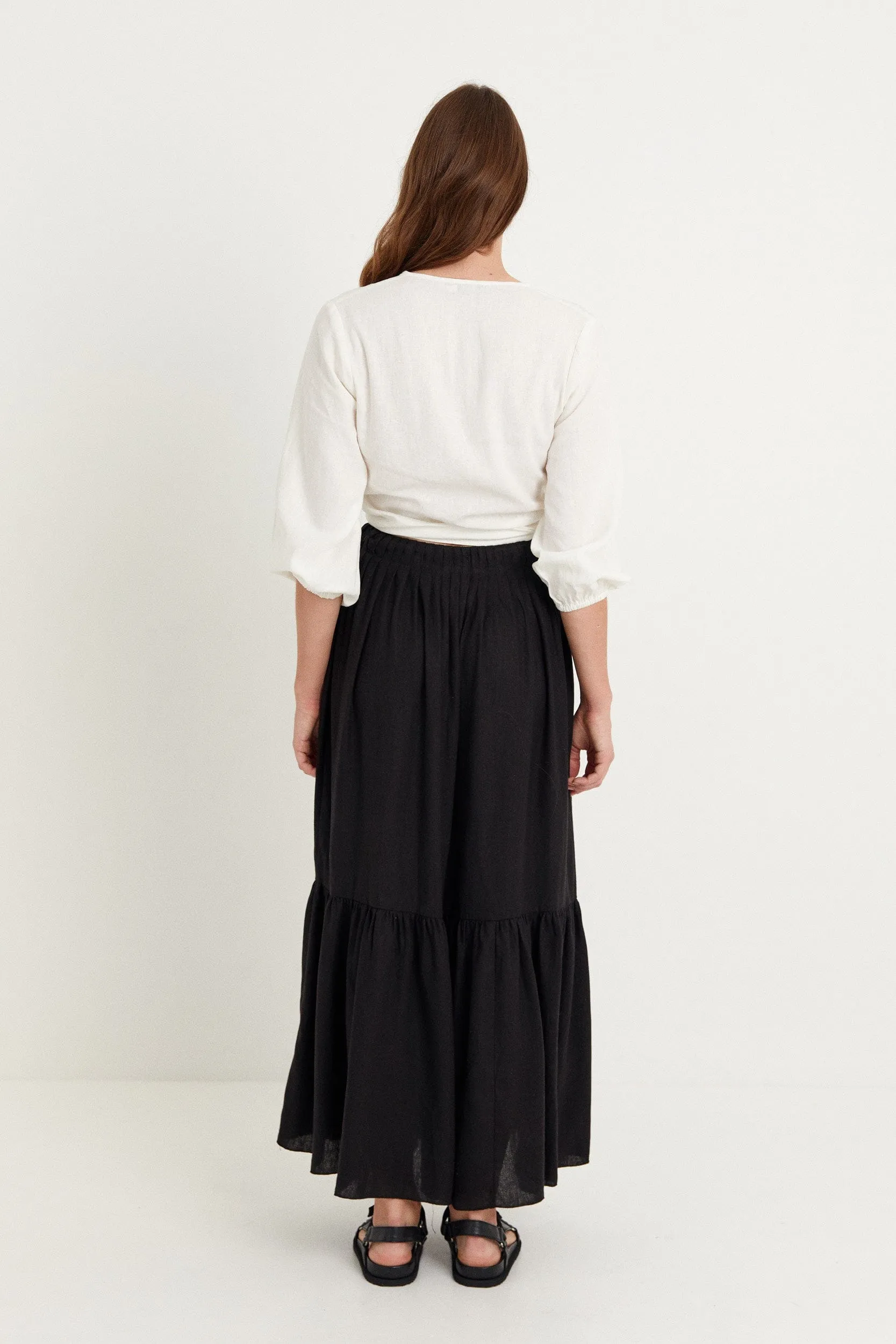 BAE | BOTEH SKIRT - BLACK