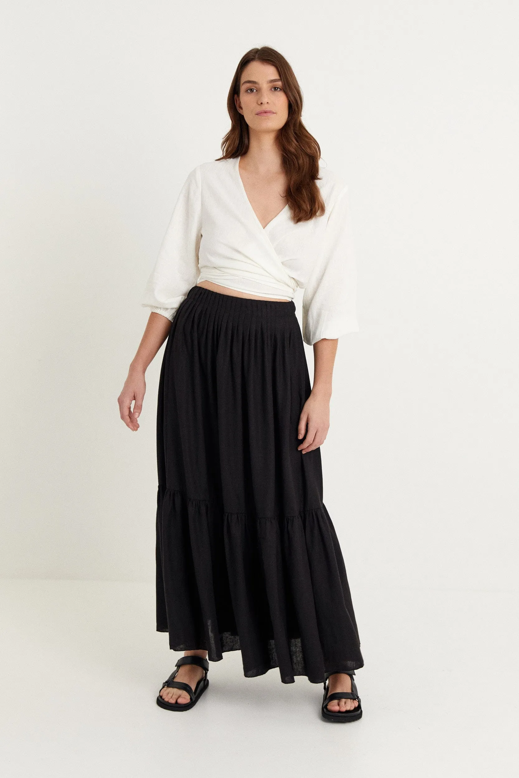 BAE | BOTEH SKIRT - BLACK