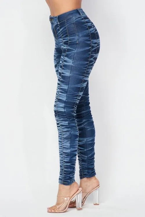 Baloa Ruched Jeans BIG ✨ MONTH ✨ SALE ✨