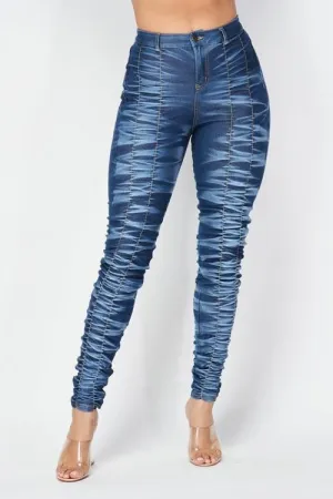 Baloa Ruched Jeans BIG ✨ MONTH ✨ SALE ✨