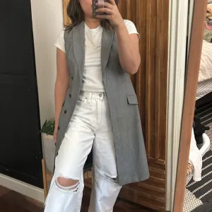 Banana Republic Tailored Long Vest Jacket. 6P