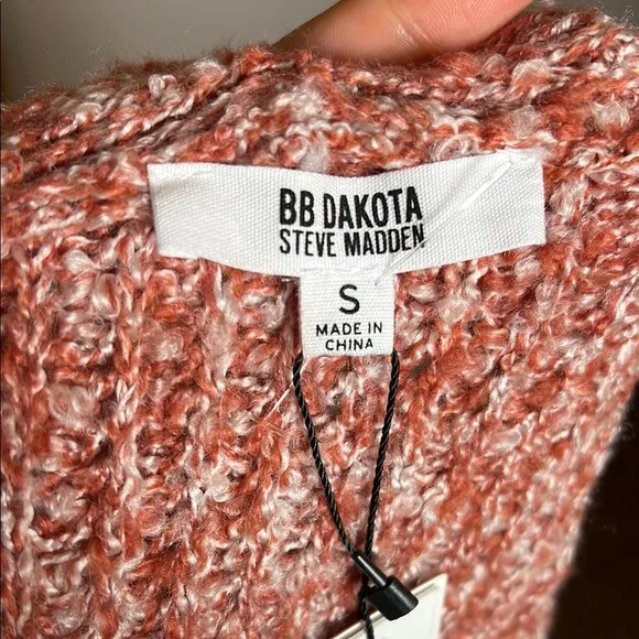 BB Dakota x Steve Madden open knit cardigan
