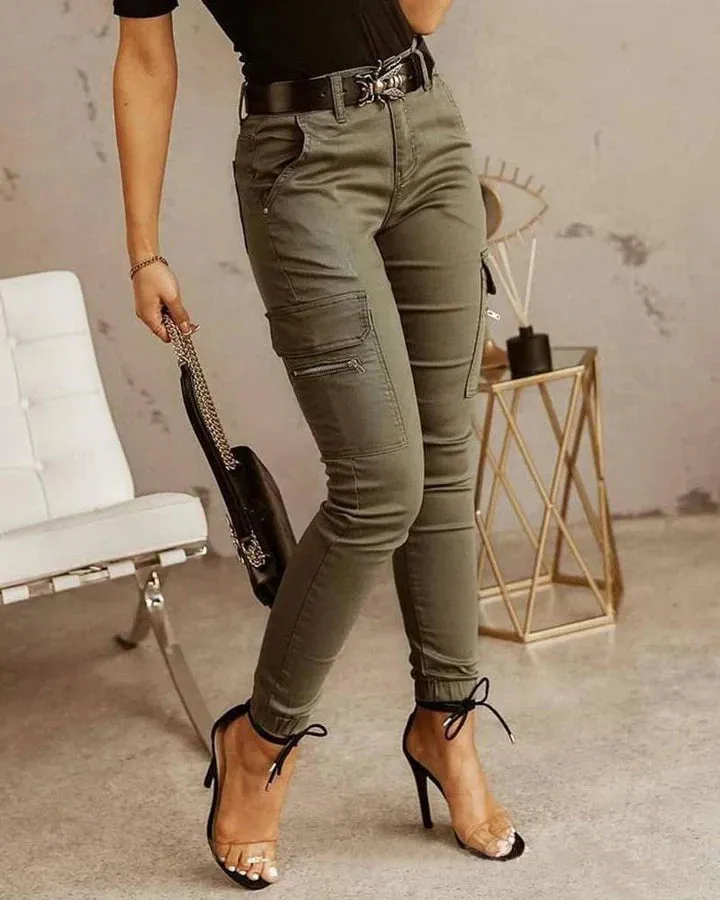 Beda® | Fitted Cargo Pants