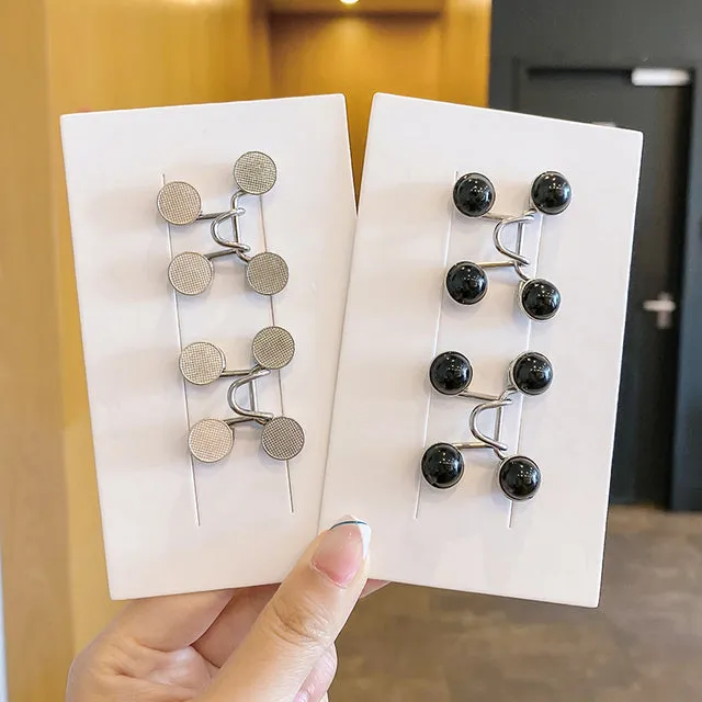 Belt-free Waist Buckle Snap Clips