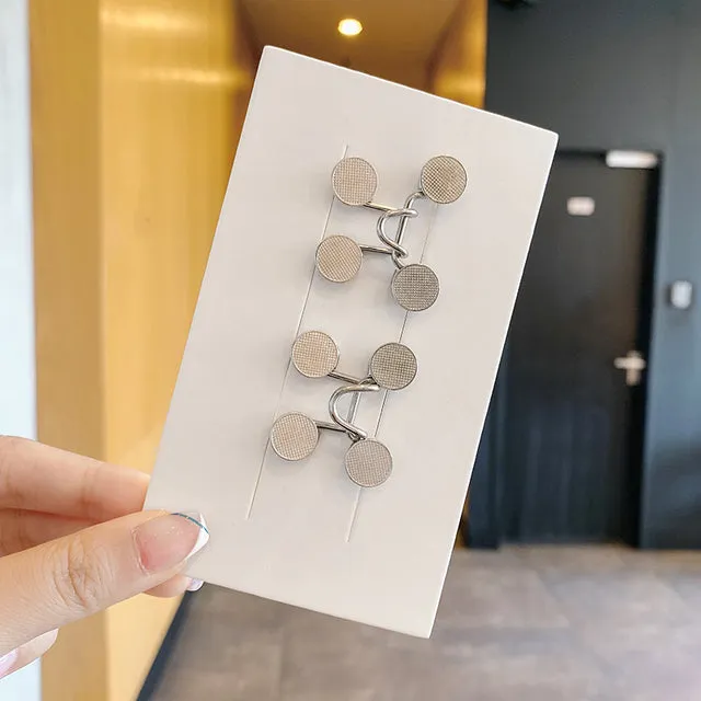 Belt-free Waist Buckle Snap Clips