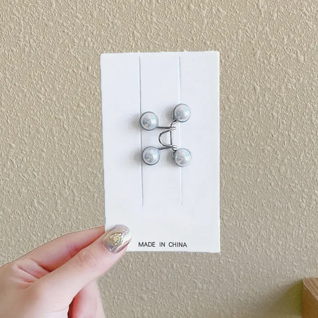 Belt-free Waist Buckle Snap Clips