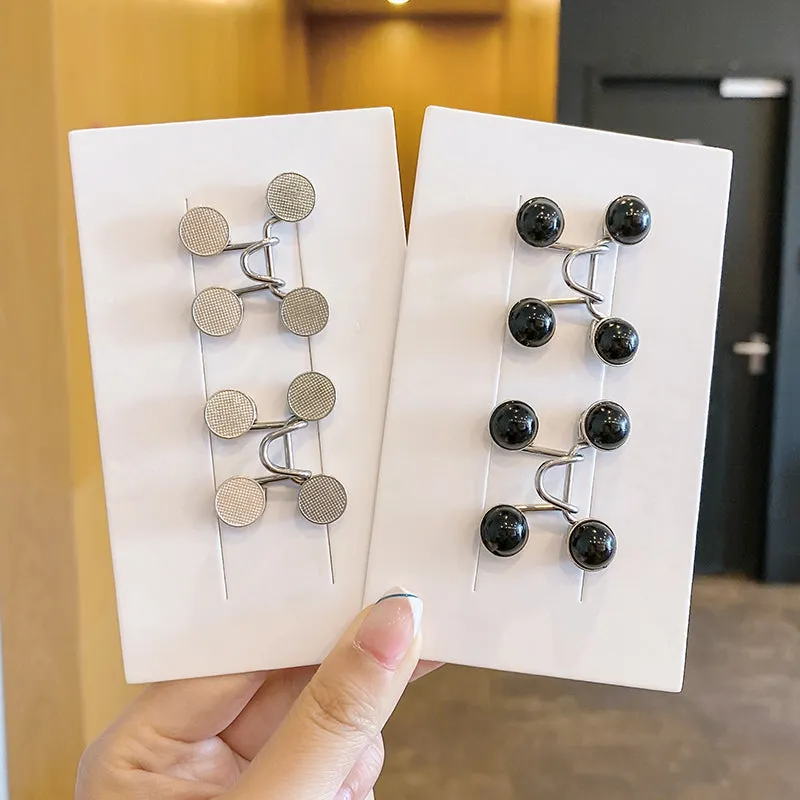 Belt-free Waist Buckle Snap Clips