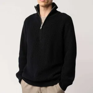 BERLIN HALF ZIP SWEATER