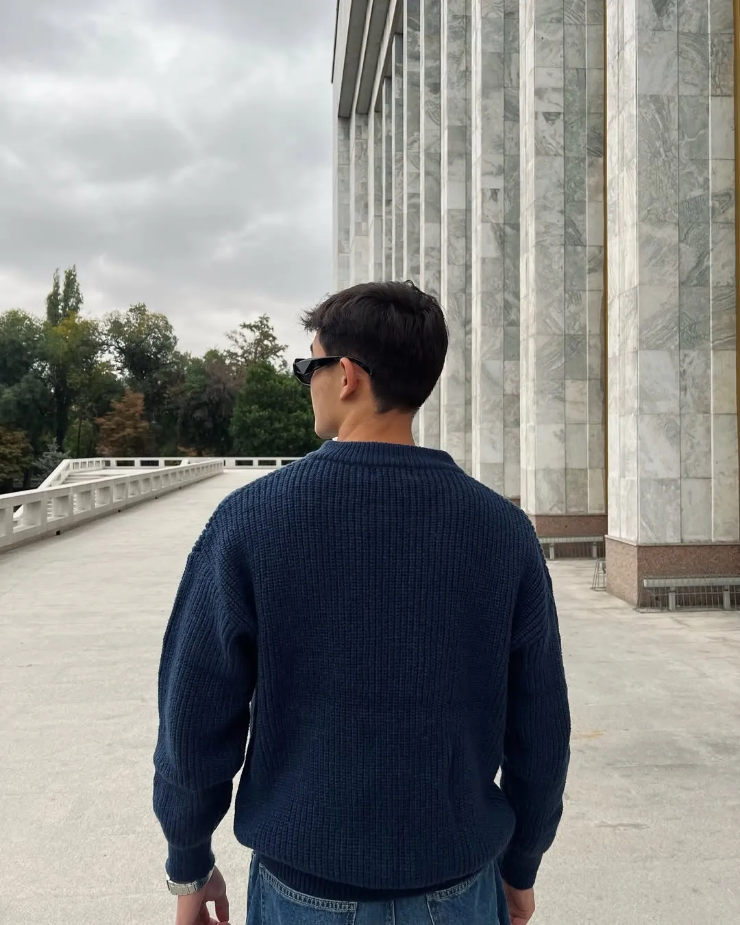 BERLIN HALF ZIP SWEATER
