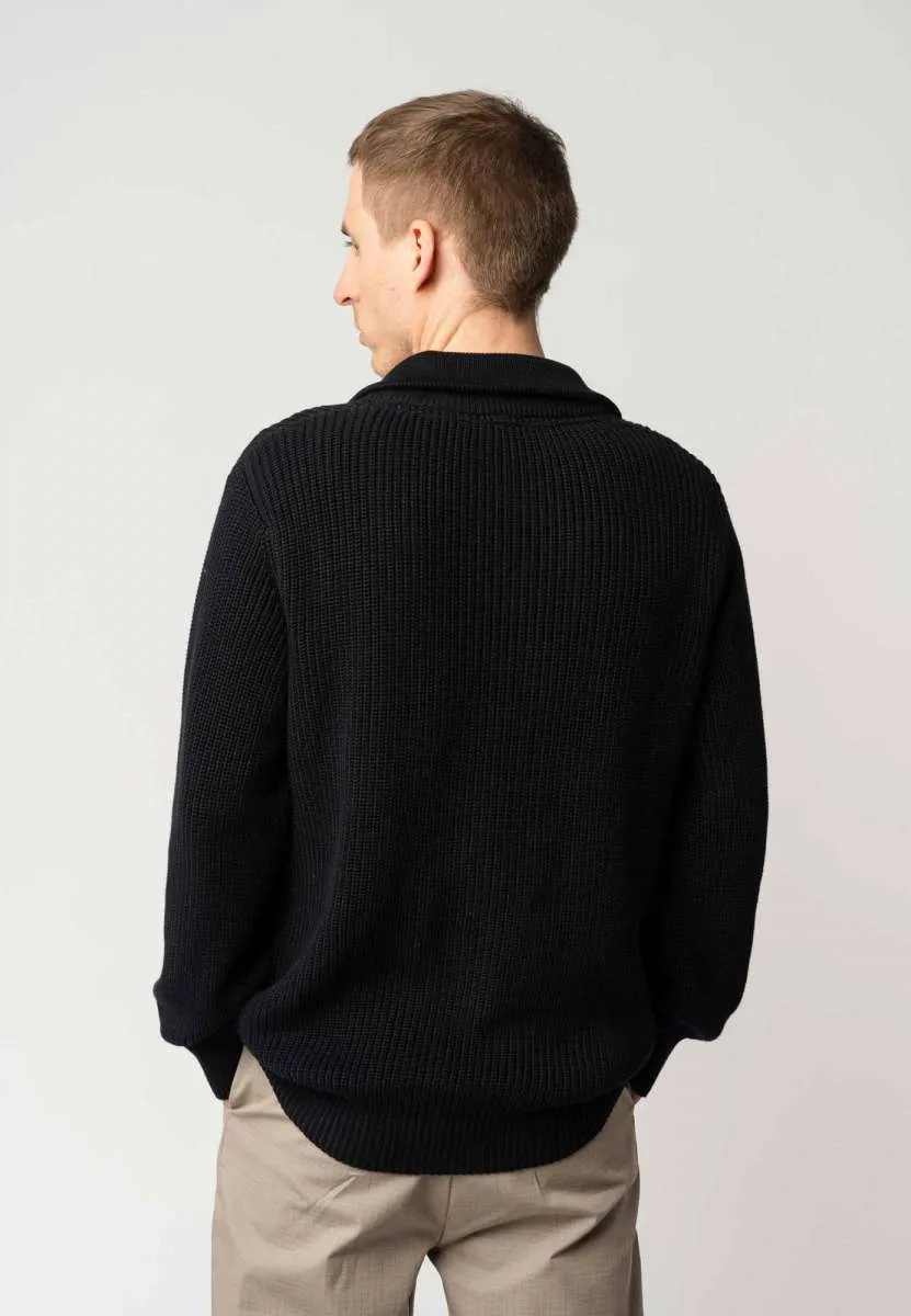 BERLIN HALF ZIP SWEATER