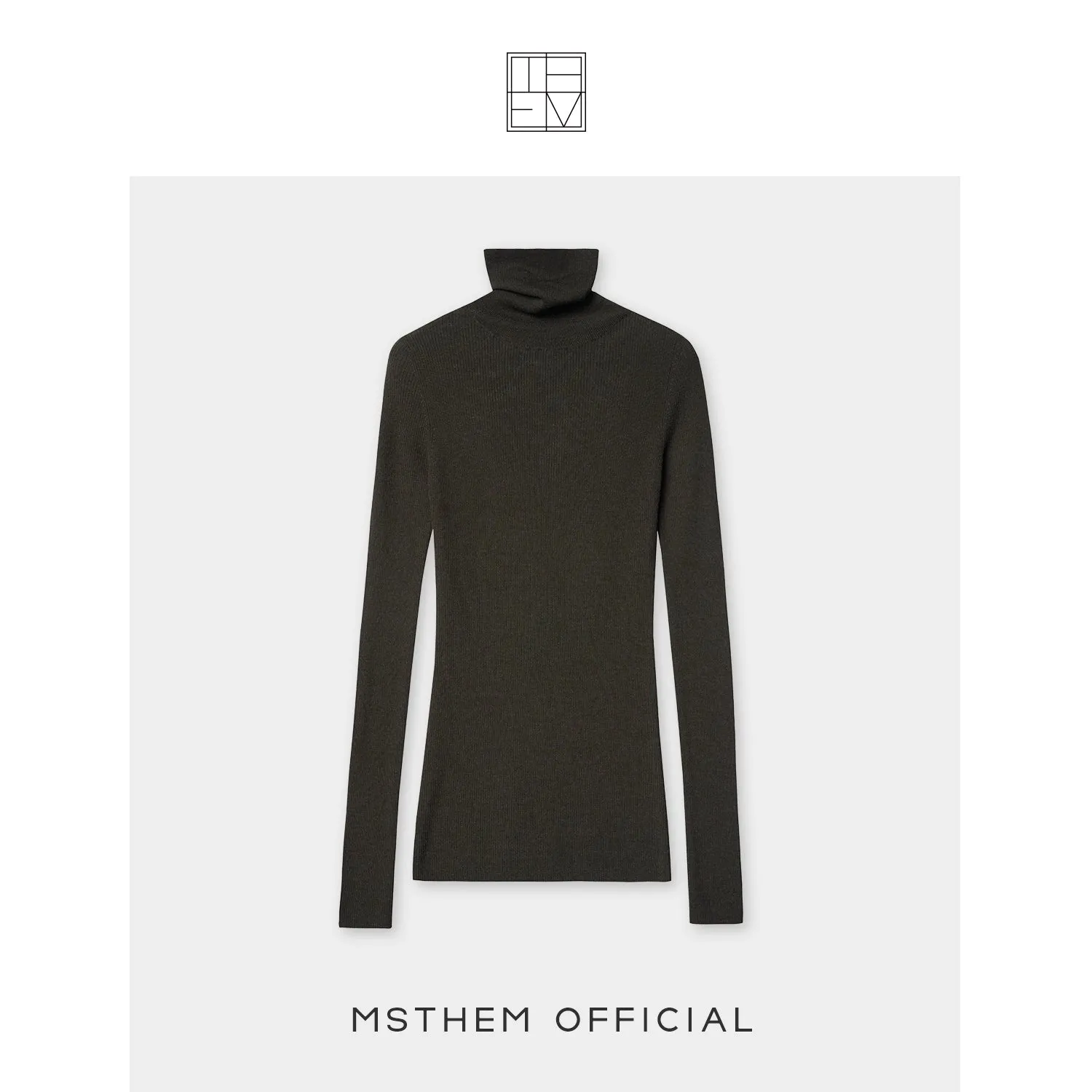 Biella Silk Cashmere Ribbed Sweater