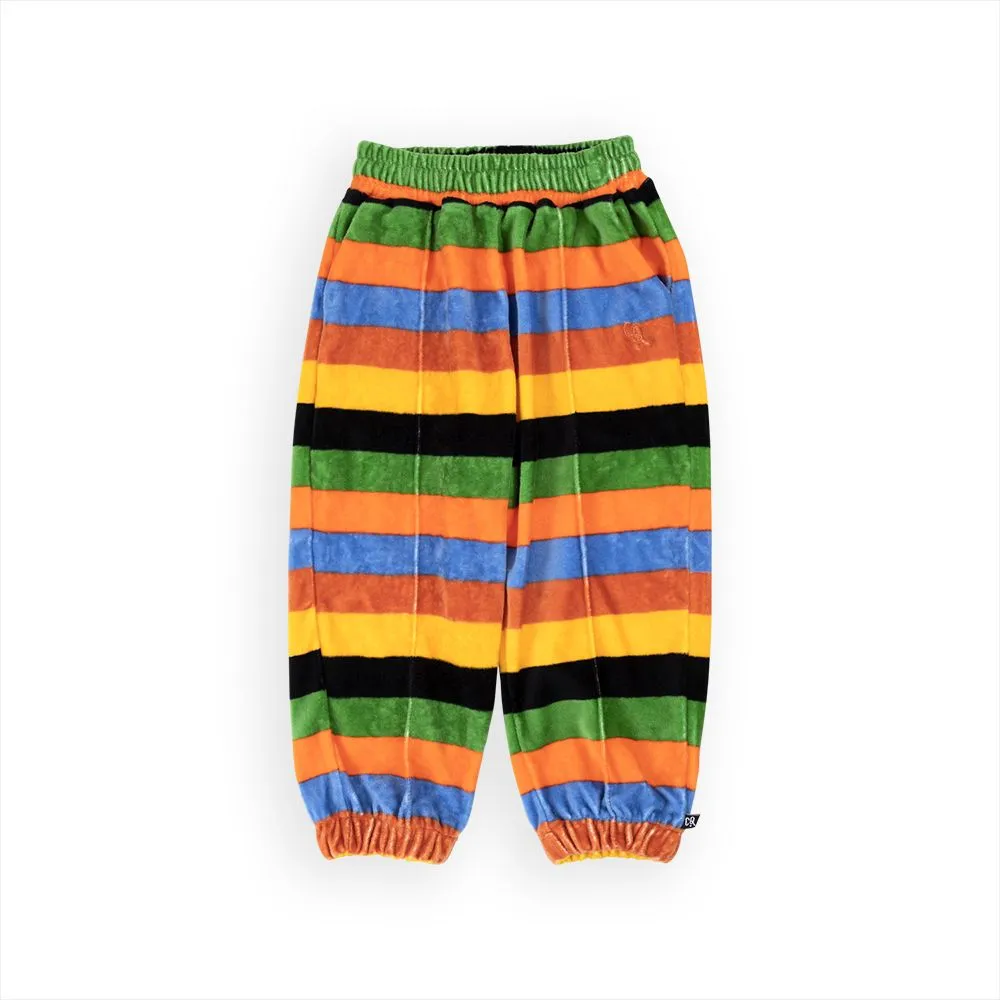 Big Lines Velour Joggers - 1 Left Size 8-10 years