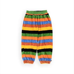 Big Lines Velour Joggers - 1 Left Size 8-10 years