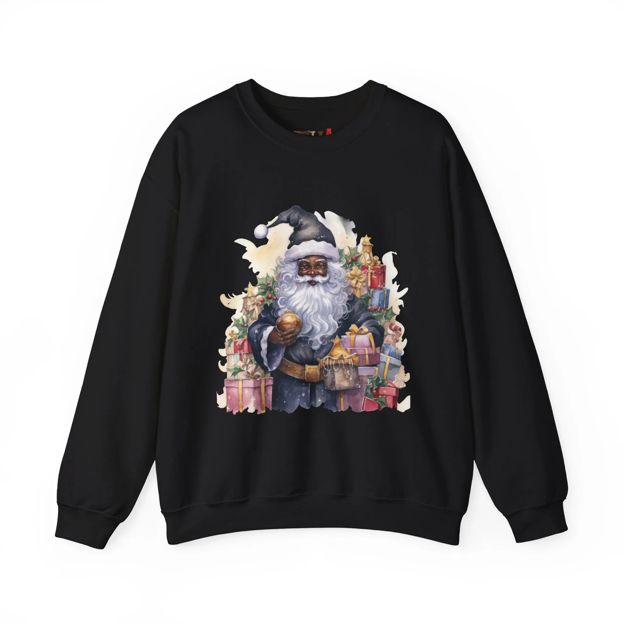 Black Santa 31 Unisex Heavy Blend™ Crewneck Sweatshirt