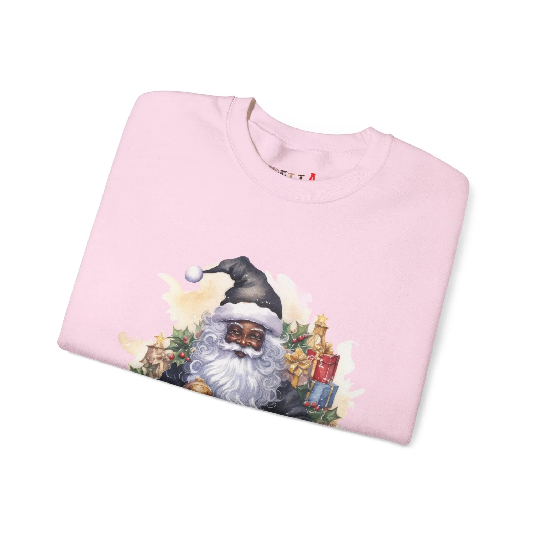 Black Santa 31 Unisex Heavy Blend™ Crewneck Sweatshirt