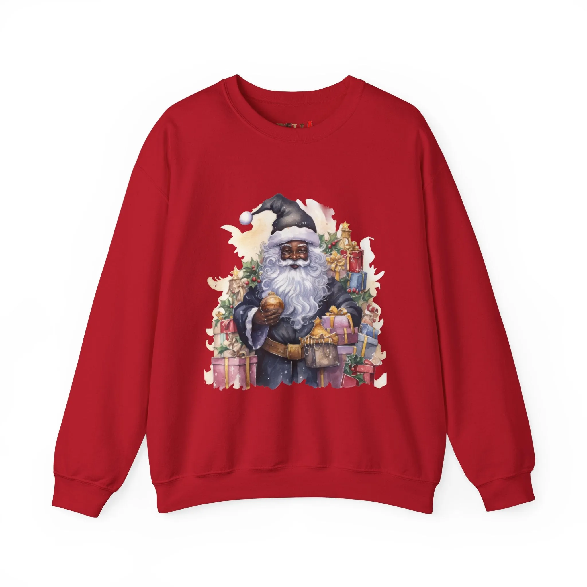 Black Santa 31 Unisex Heavy Blend™ Crewneck Sweatshirt