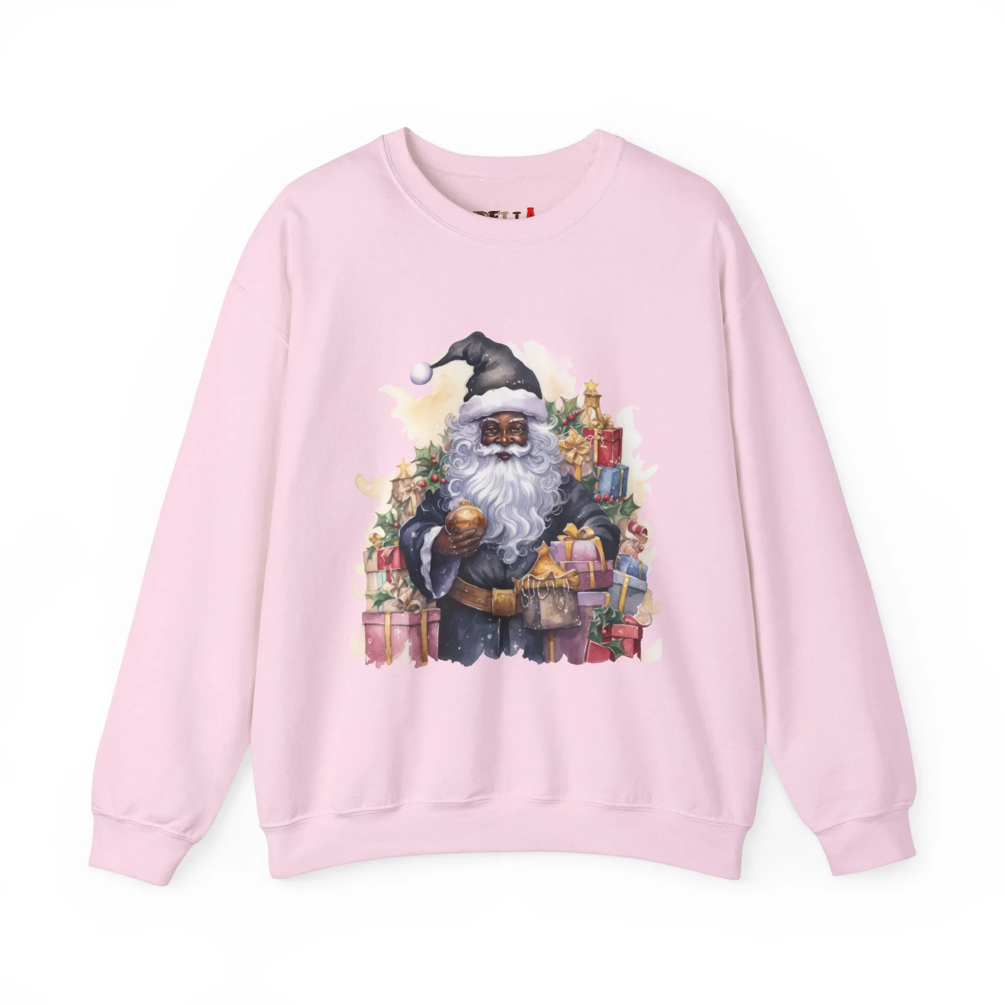 Black Santa 31 Unisex Heavy Blend™ Crewneck Sweatshirt