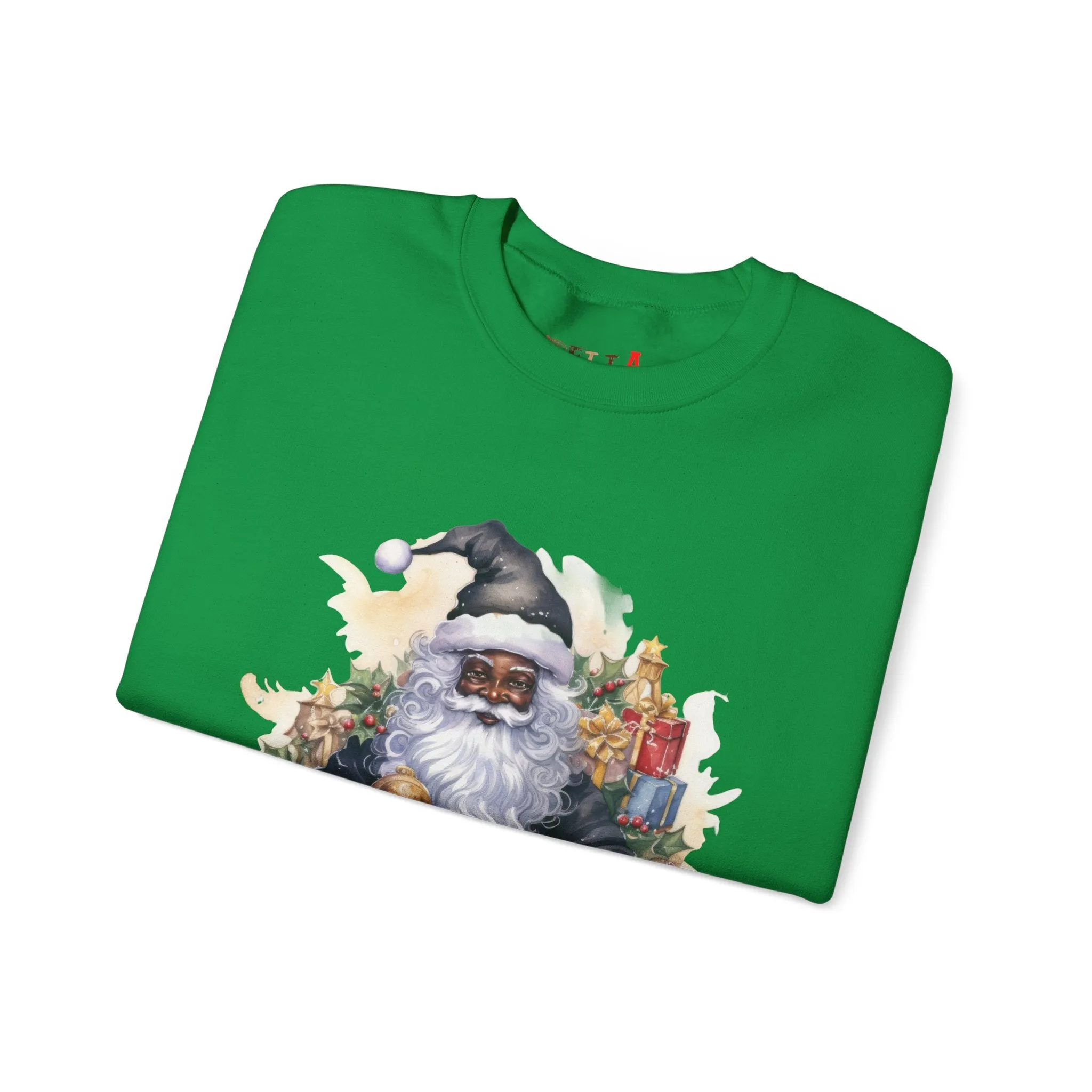 Black Santa 31 Unisex Heavy Blend™ Crewneck Sweatshirt
