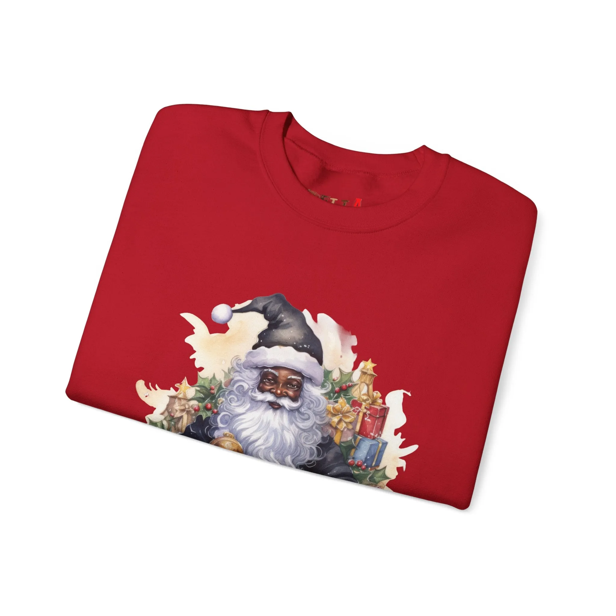 Black Santa 31 Unisex Heavy Blend™ Crewneck Sweatshirt