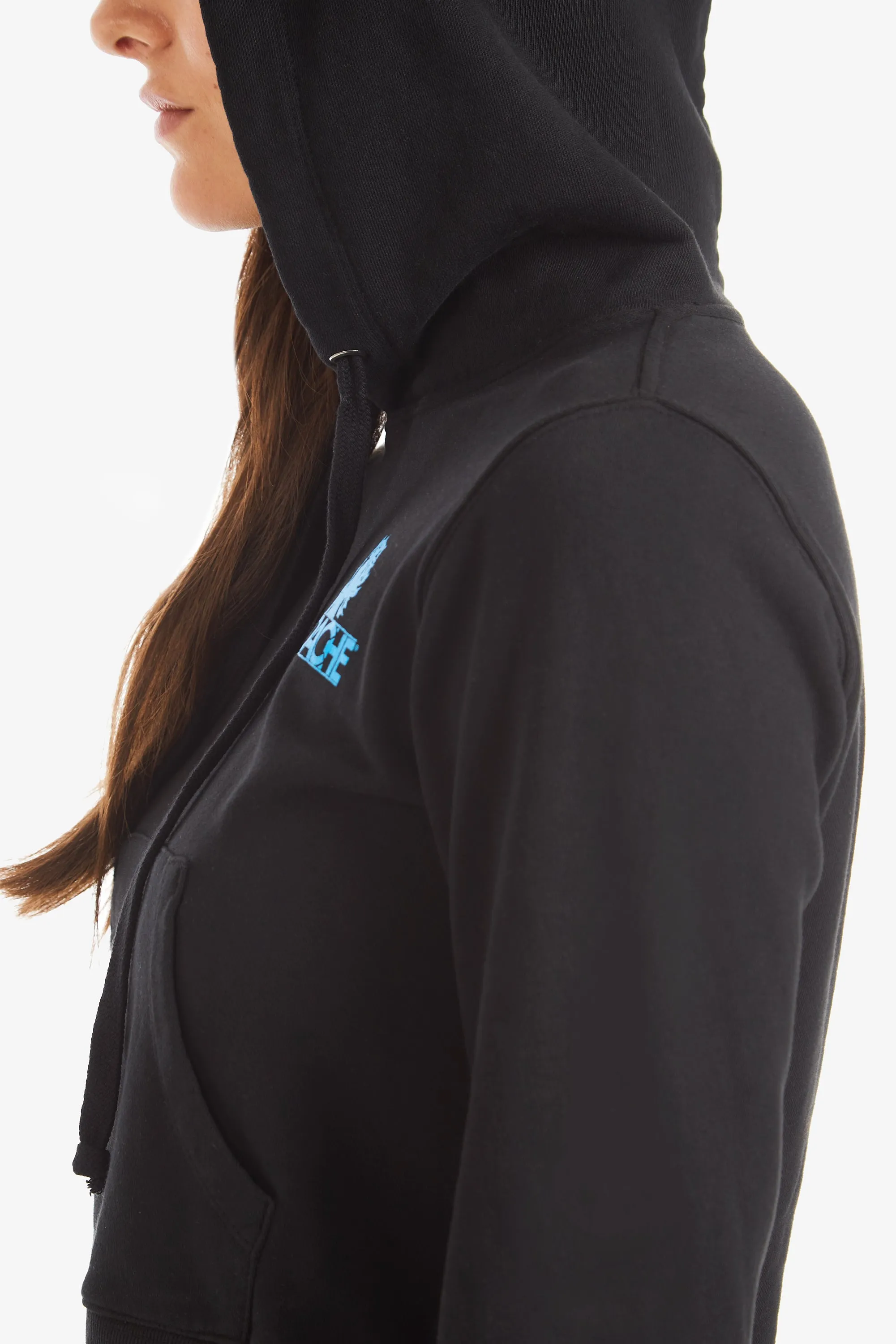 Blue Mini Logo Hooded Sweatshirt