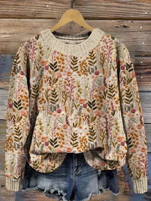 Bluma | Retro women's wool sweater