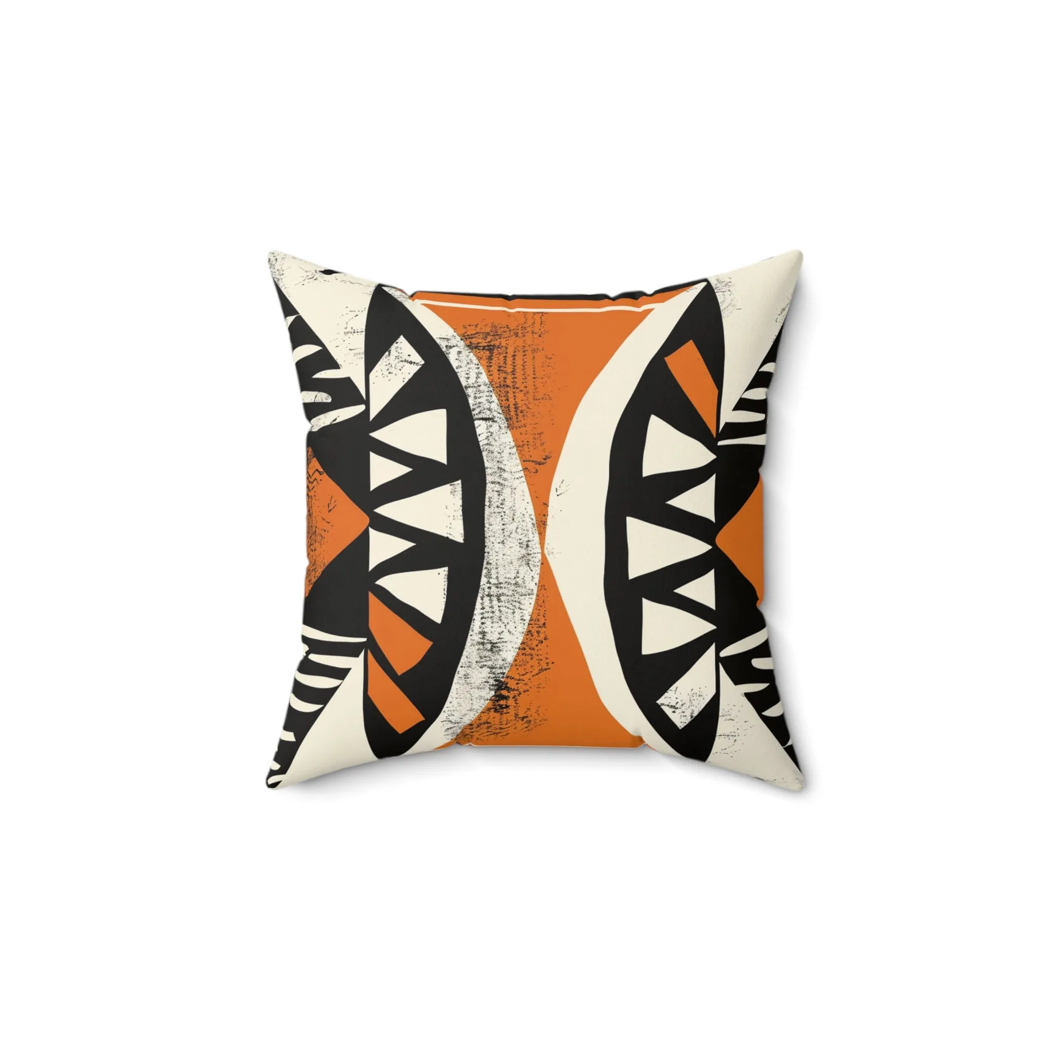 Bohemian Geometric Square Pillow – Cozy Home Decor - Double Sided Design