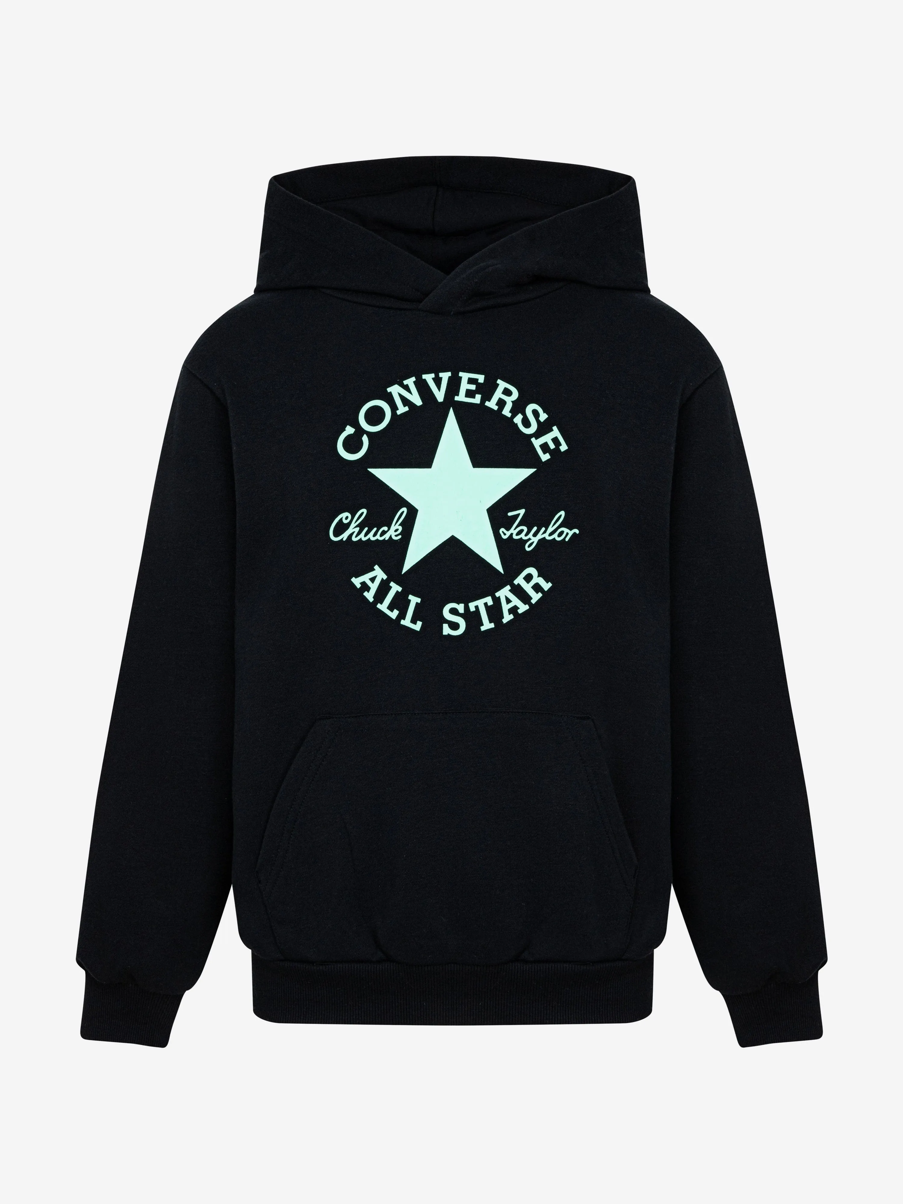 Boys Dissected Chuck Relaxed Fit Hoodie in Black