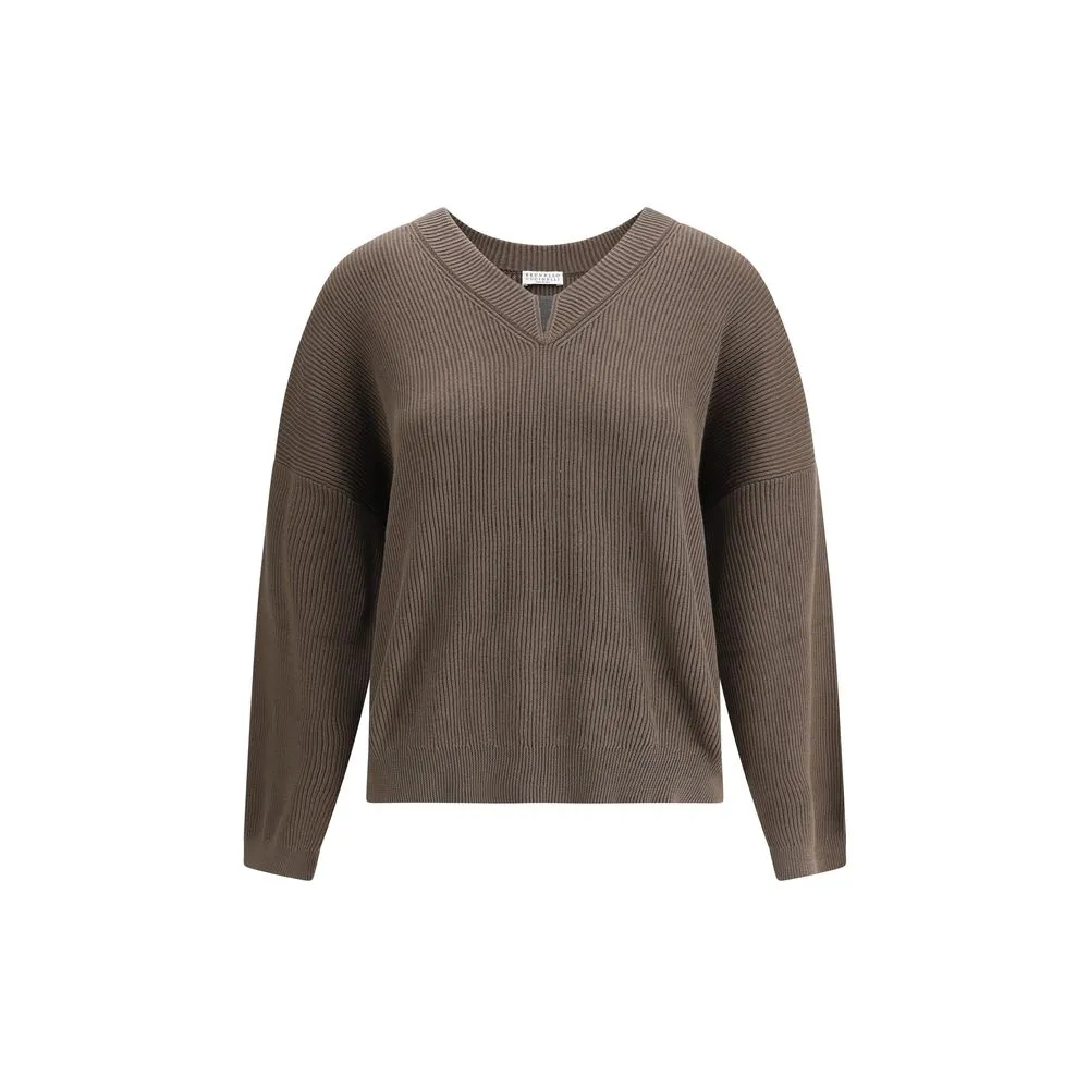 Brunello Cucinelli V Neck Sweater