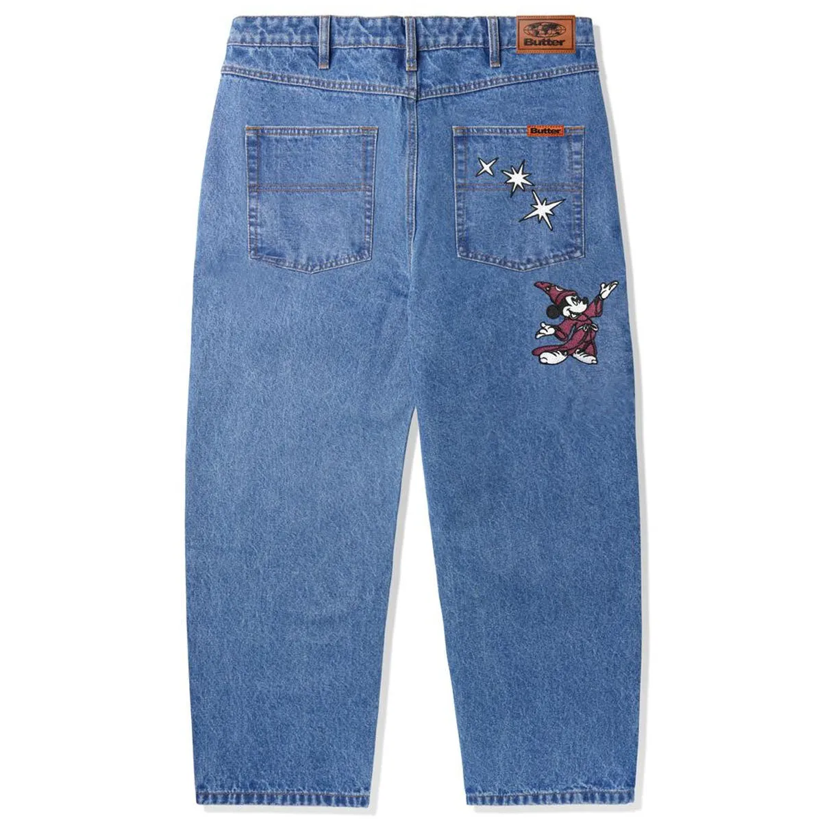 Butter Goods - Fantasia Baggy Denim Jeans Washed Indigo