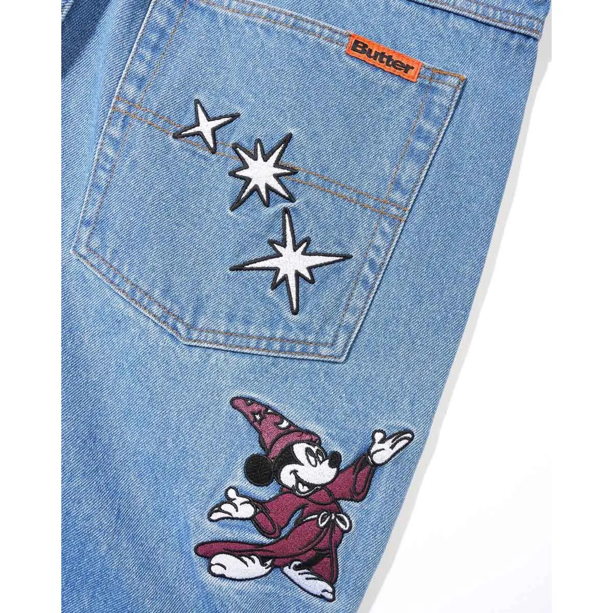Butter Goods - Fantasia Baggy Denim Jeans Washed Indigo