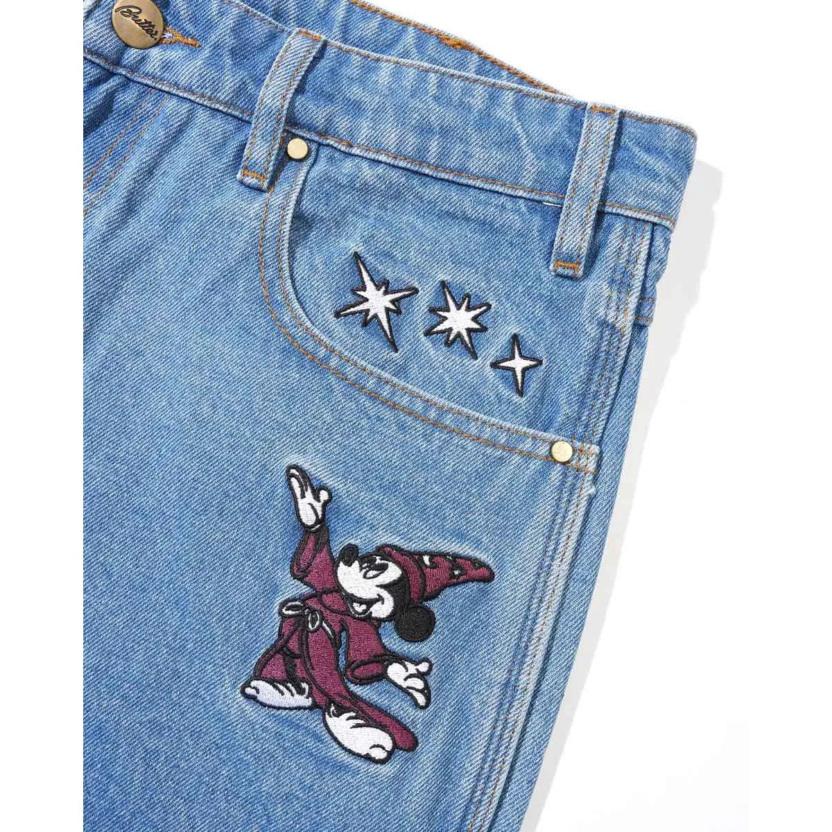 Butter Goods - Fantasia Baggy Denim Jeans Washed Indigo