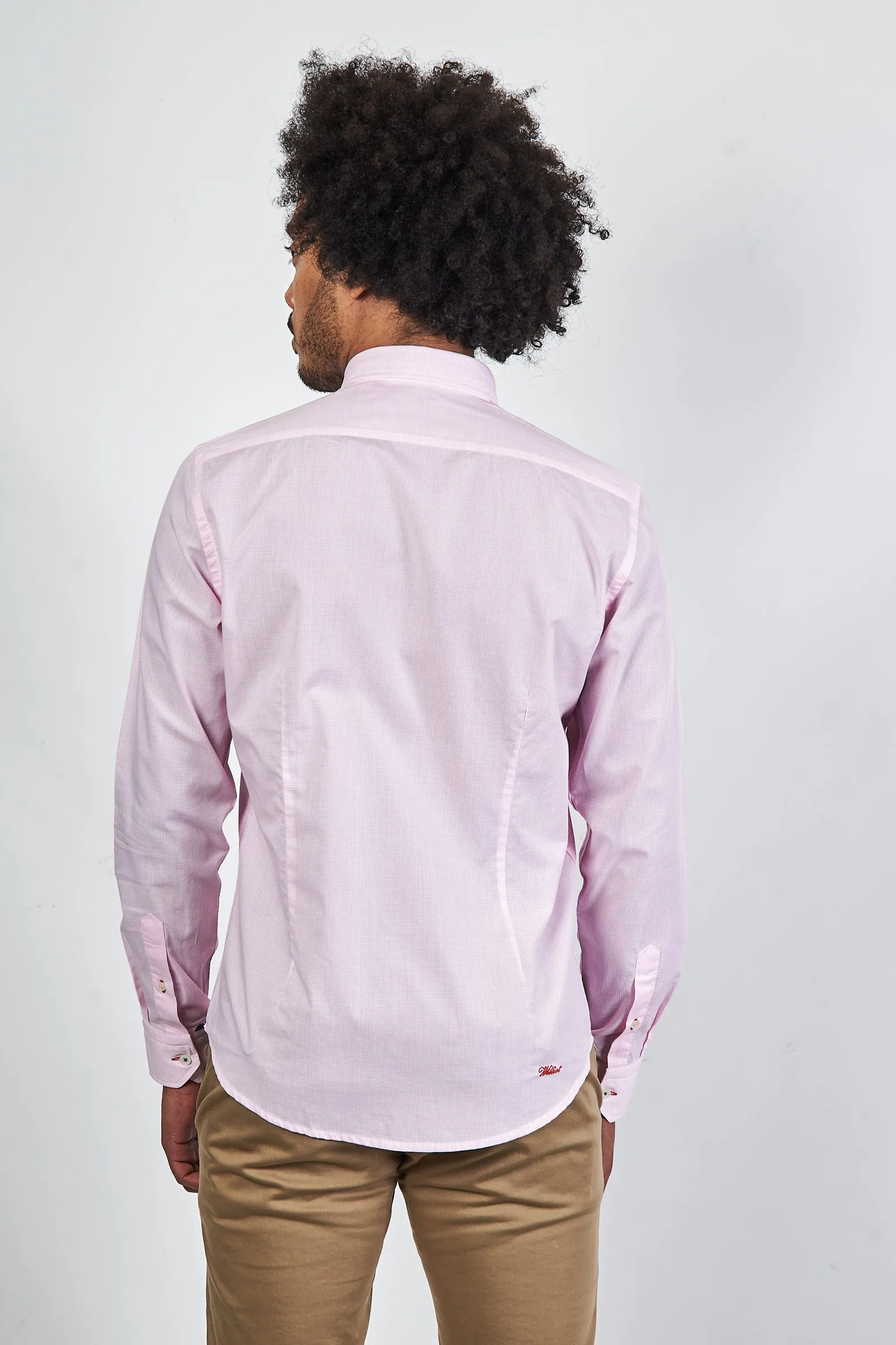 Camisa Epu Rosa Slim Fit